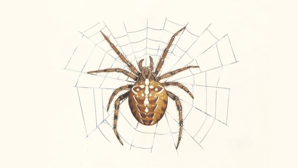 Рисование паучок старшая группа