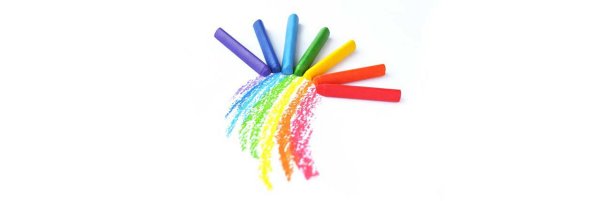 Восковые мелки для рисования на асфальте