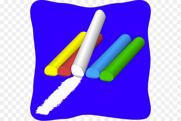 Мультяшные цветные мелки