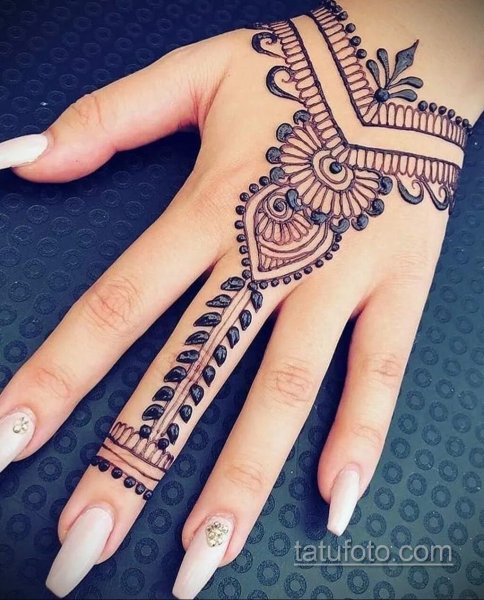 Хна на руке