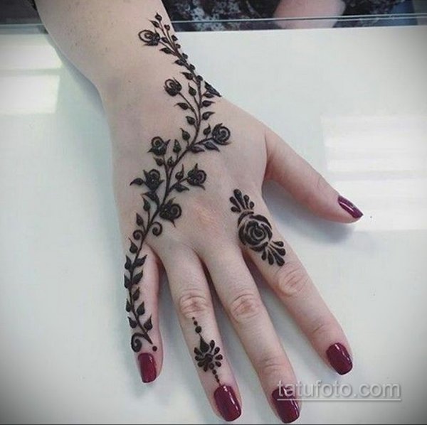 Веточка хной