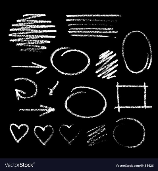 Фигуры мелом