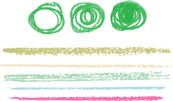 Цветные линии карандашом