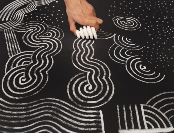 Удивительные рисунки мелом