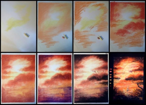 Уроки рисования пастелью для начинающих