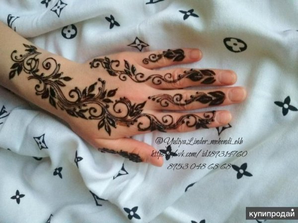 Как рисовать хной в домашних условиях для начинающих