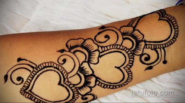 Хна на руке