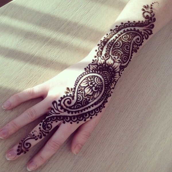 Мехенди огурец