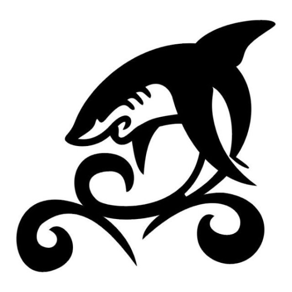 Акула эскиз