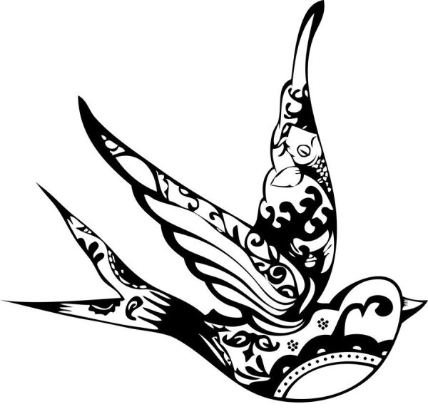 Стилизованная Ласточка