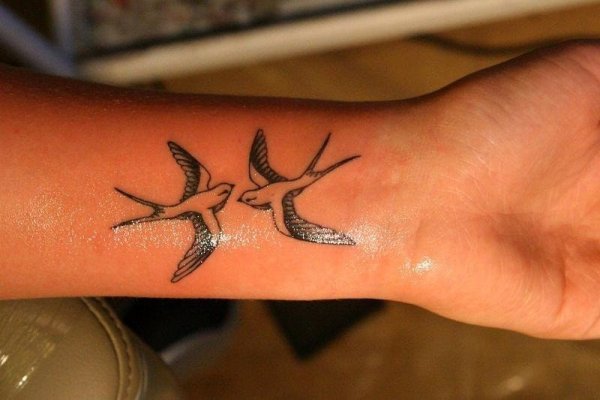 Ласточка хной