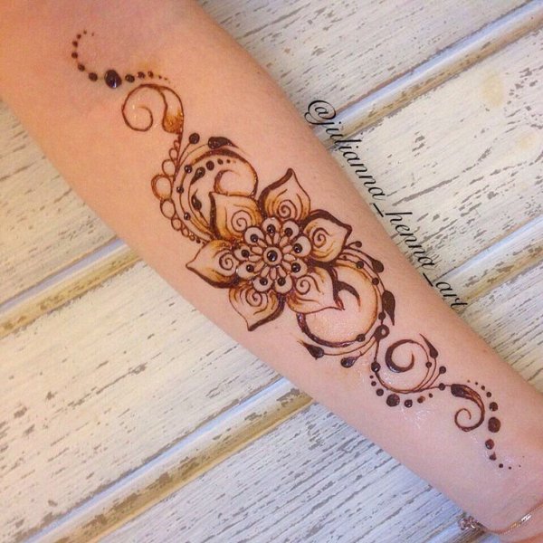 Хна рисунки на руках очень красивые