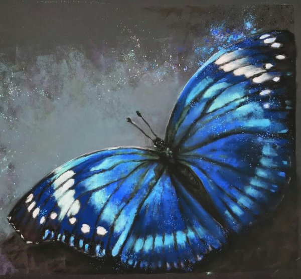 Картины пастельными мелками Елены Таткиной