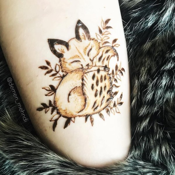 Мехенди животные