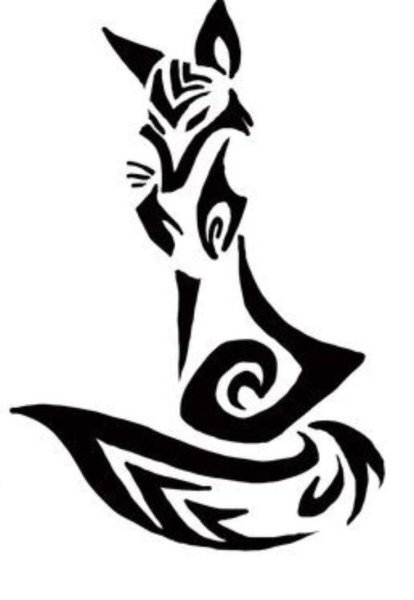 Трайбл тату Лис