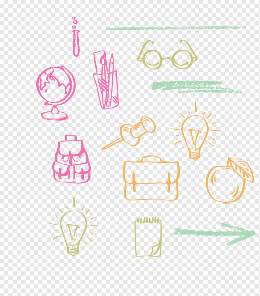 Надписи мелом на прозрачном фоне