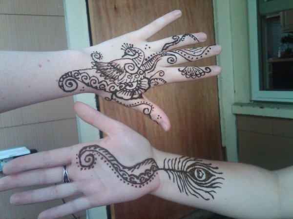 Тату хной на деньги