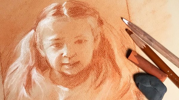 Сангина для рисования