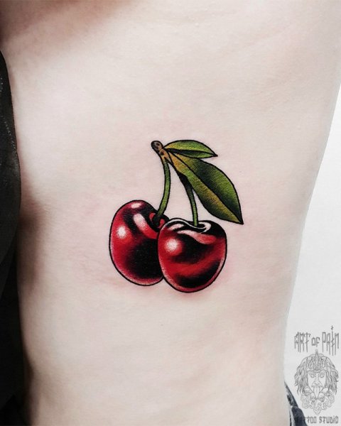 Тату черешня