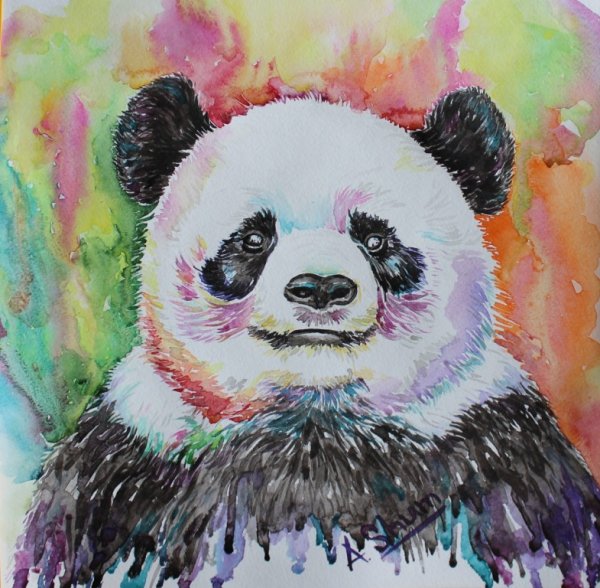 Гуашь Пандочка