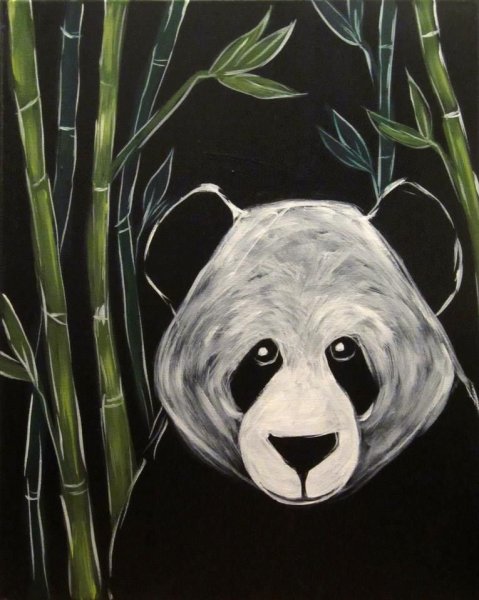 Рисование животных красками