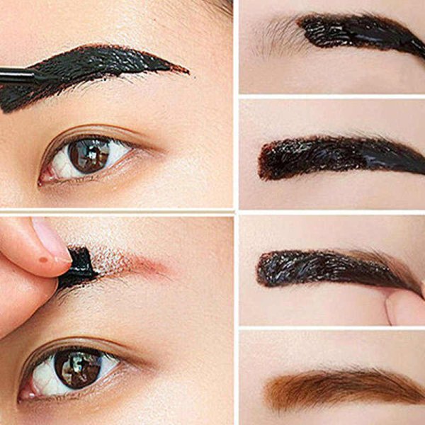 Корейские брови форма