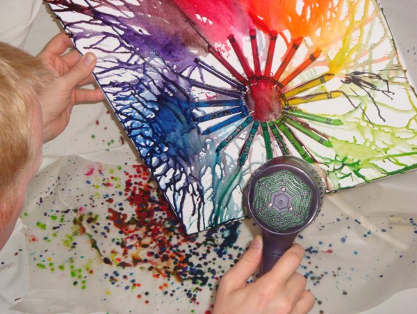 Необычные техники рисования карандашом