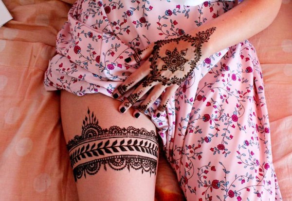 Мехенди на ляхе