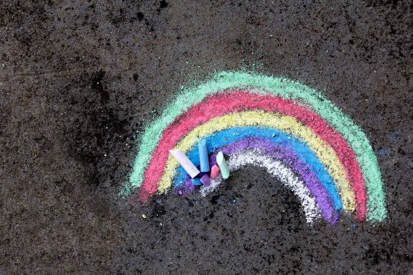 Мелки цветные для асфальта