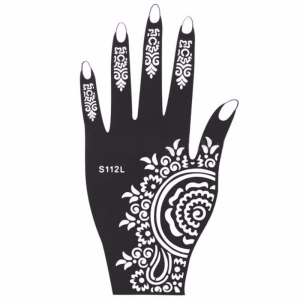 Простые рисунки хной