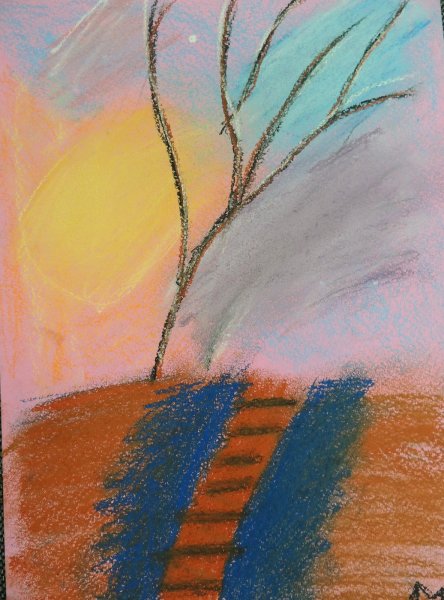 Весна пастелью