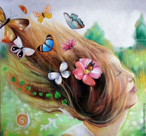 Весна пастелью