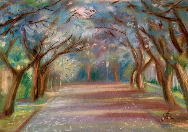 Меловой леттеринг цветы