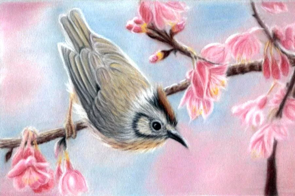 Акварель и восковые мелки живопись для детей