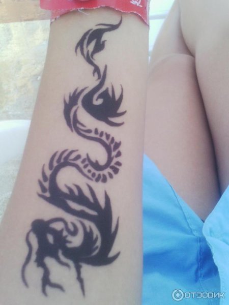 Тату из хны для мальчиков