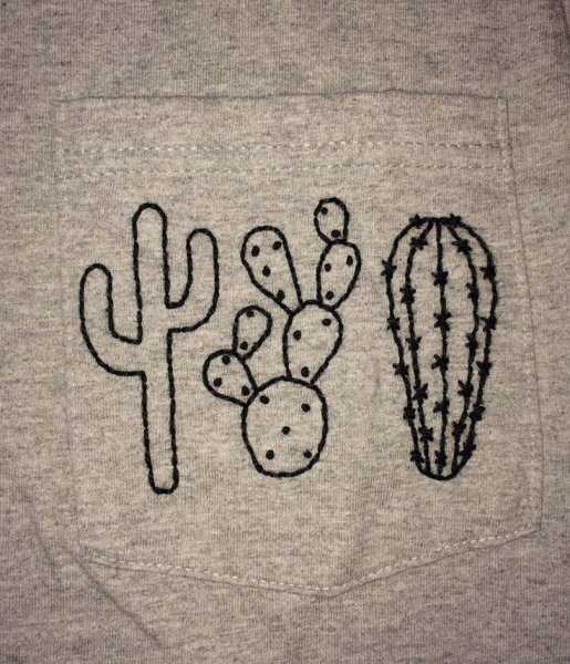 Роспись по ткани фломастерами