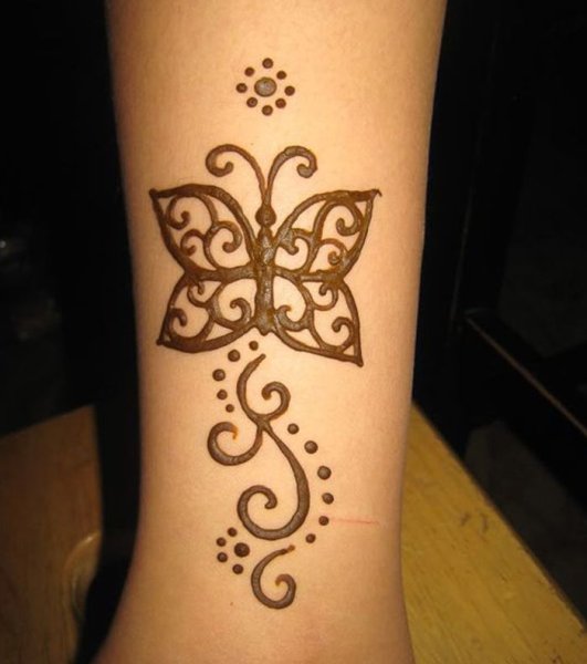 Коричневые Татуировки простые