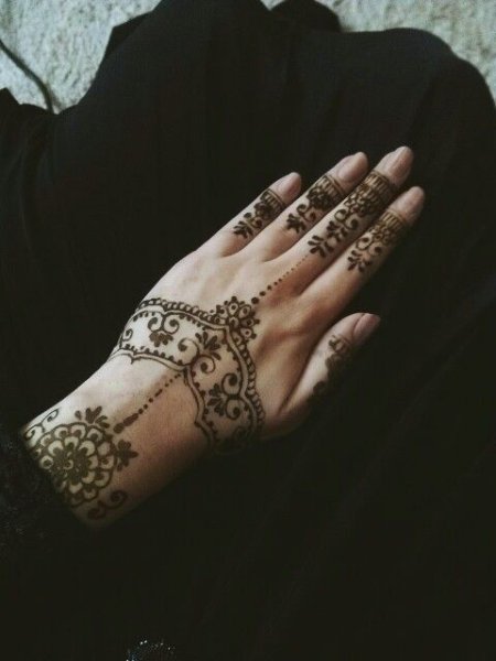 Мусульманские Татуировки для девушек