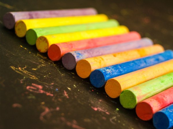 Цветные мелки