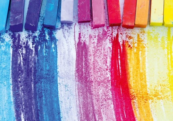 Разноцветные краски