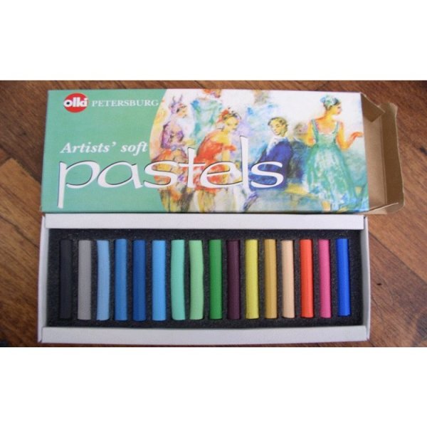Цветная пастель для рисования