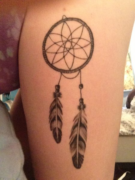 Тату хной эскизы Ловец снов