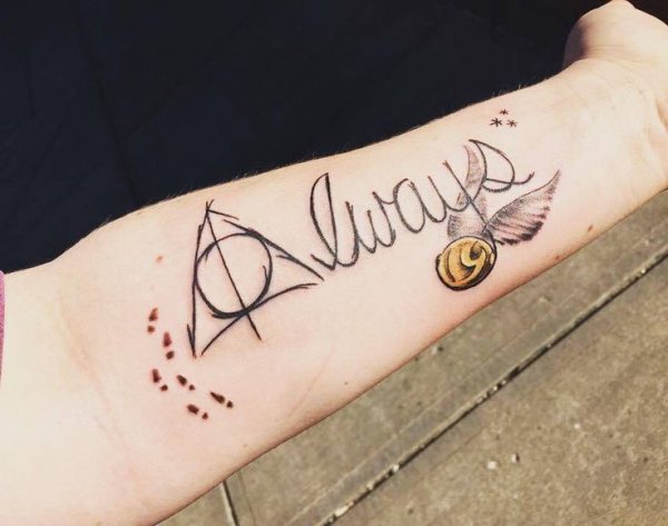 Метка пожирателей смерти из Гарри Поттера