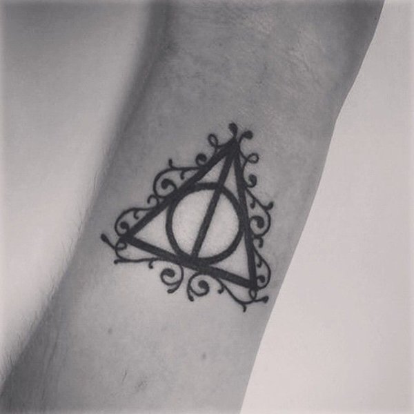 Переводное тату Гарри Поттер