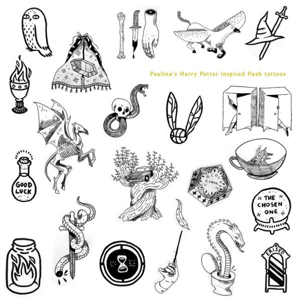 Гарри Поттер метка пожирателей