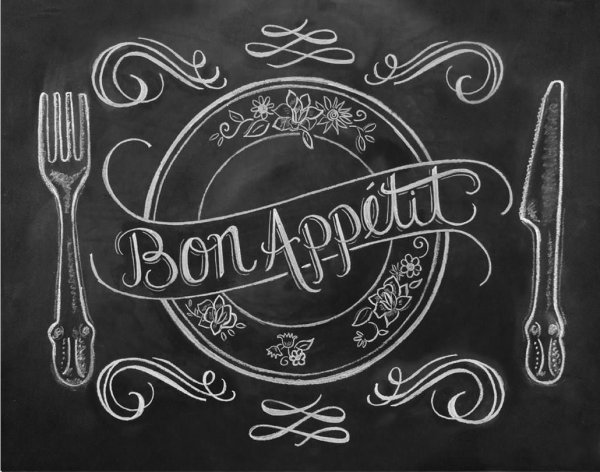 Леттеринг для кухни