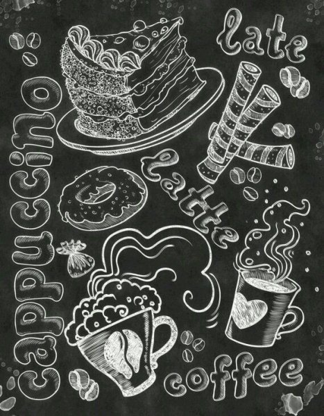 Роспись меловых досок