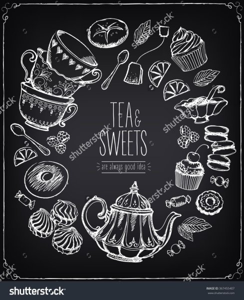 Меловая доска кофе