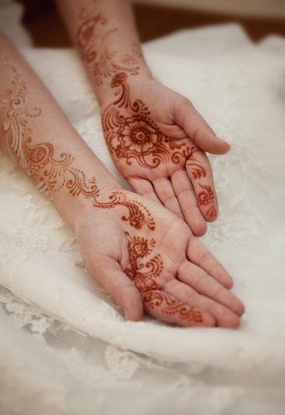 Мехенди для невесты