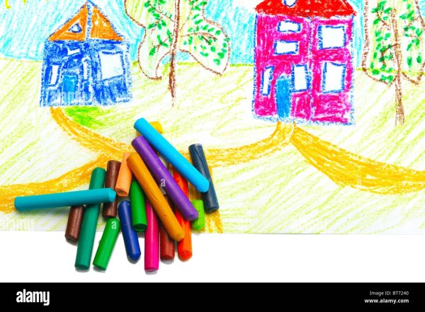 Восковые мелки для рисования для малышей